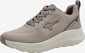 Baskets basses Tamaris en marron : devant