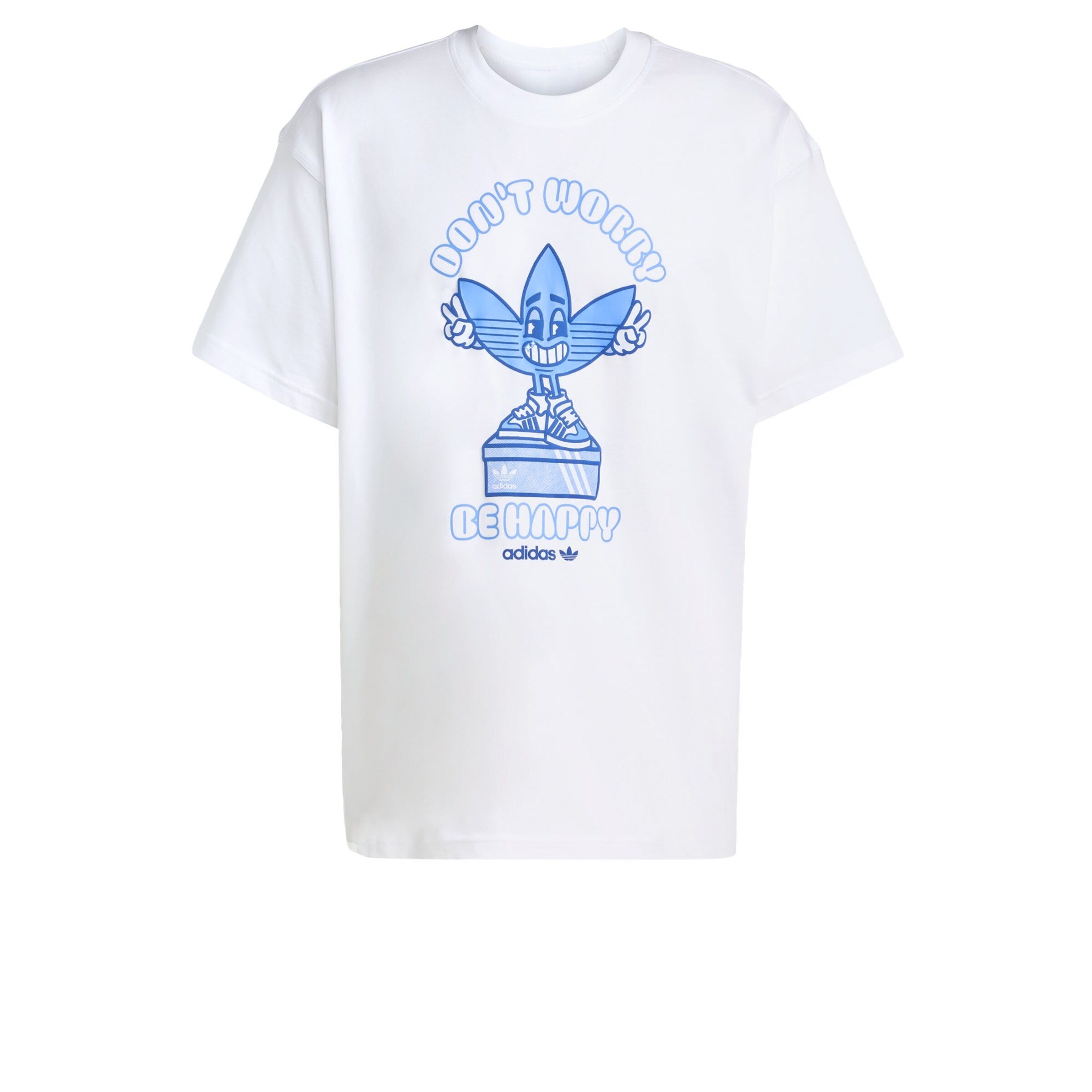 ADIDAS ORIGINALS Camiseta 'Smile Treffy' en azul / azul cielo / blanco, Vista del producto