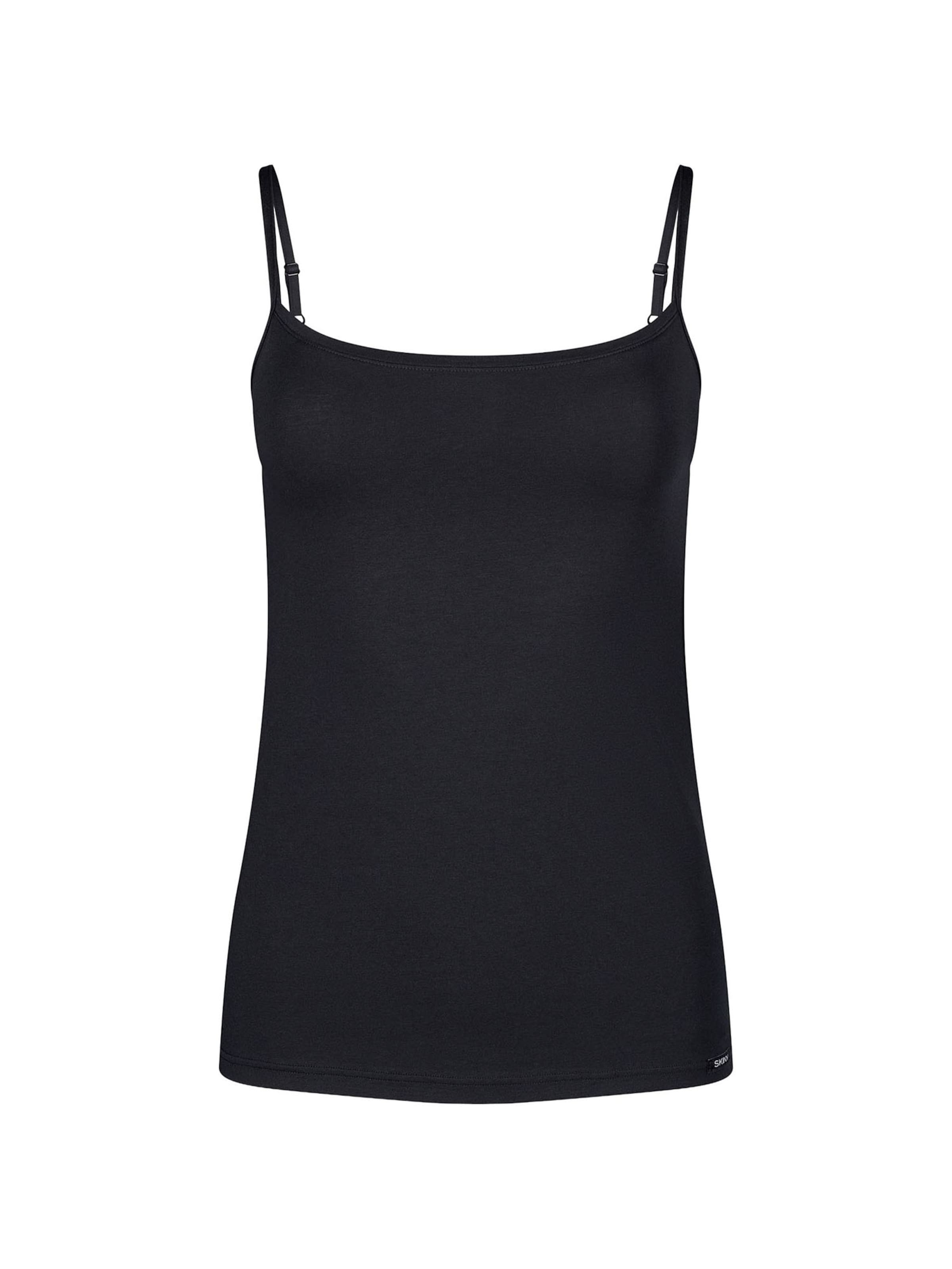 Haut ' Cotton Essentials ' Skiny en noir