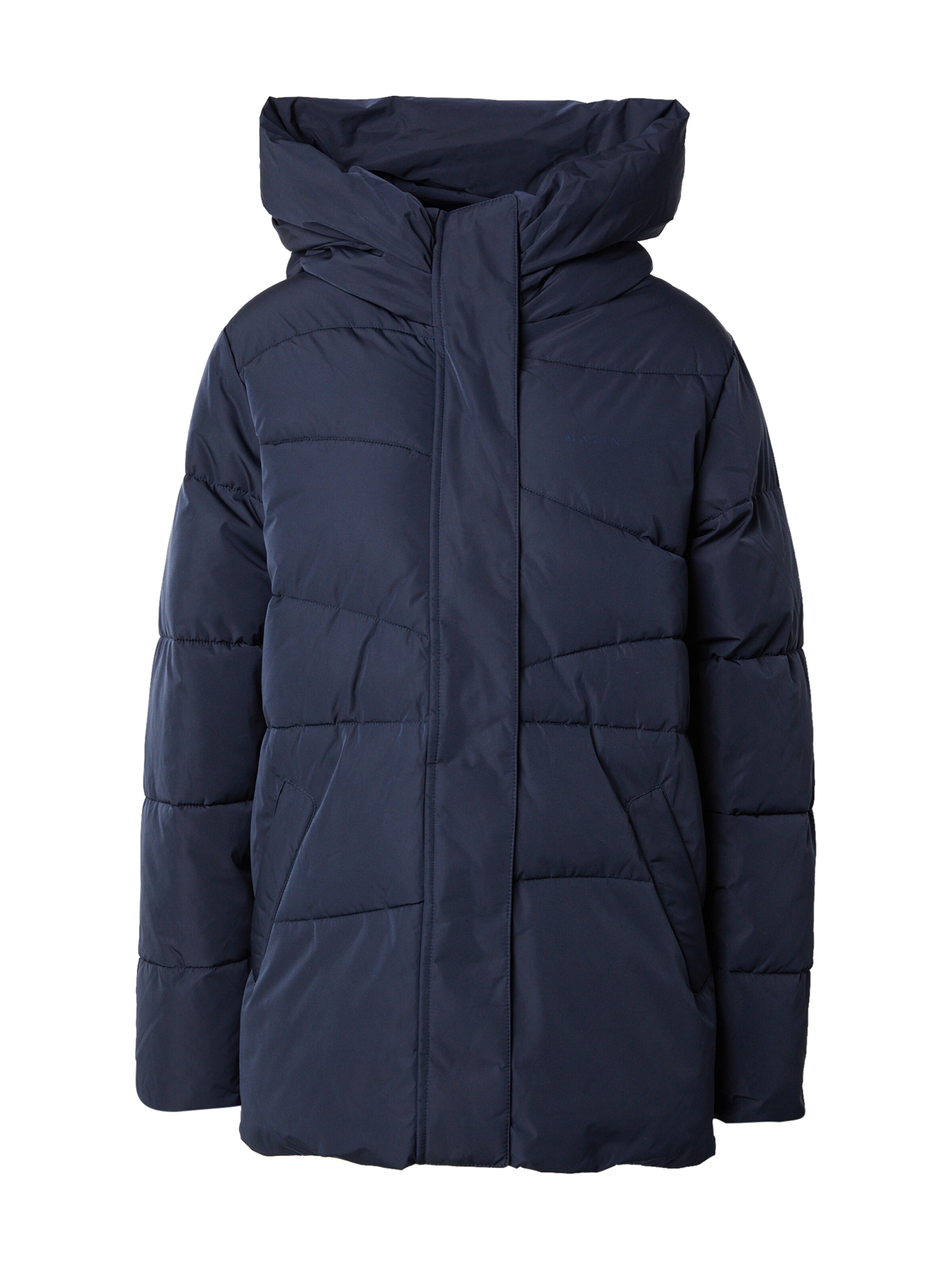 mazine Зимно яке в синьо: отпред