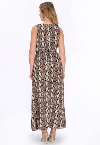 faina Dress in Brown