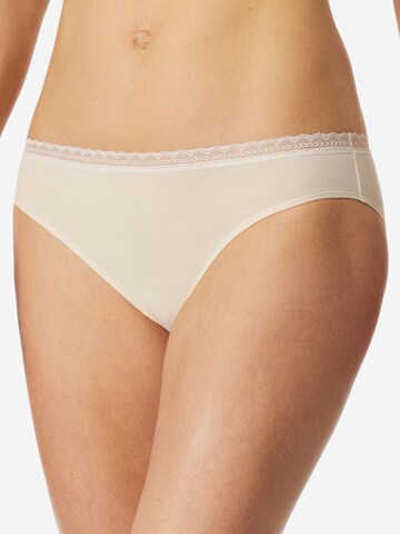 Slip ' Modern ' SCHIESSER en beige : devant