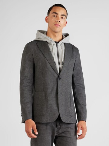 BOSS Black - Ajuste regular Chaqueta saco 'Hanry' en gris: frente