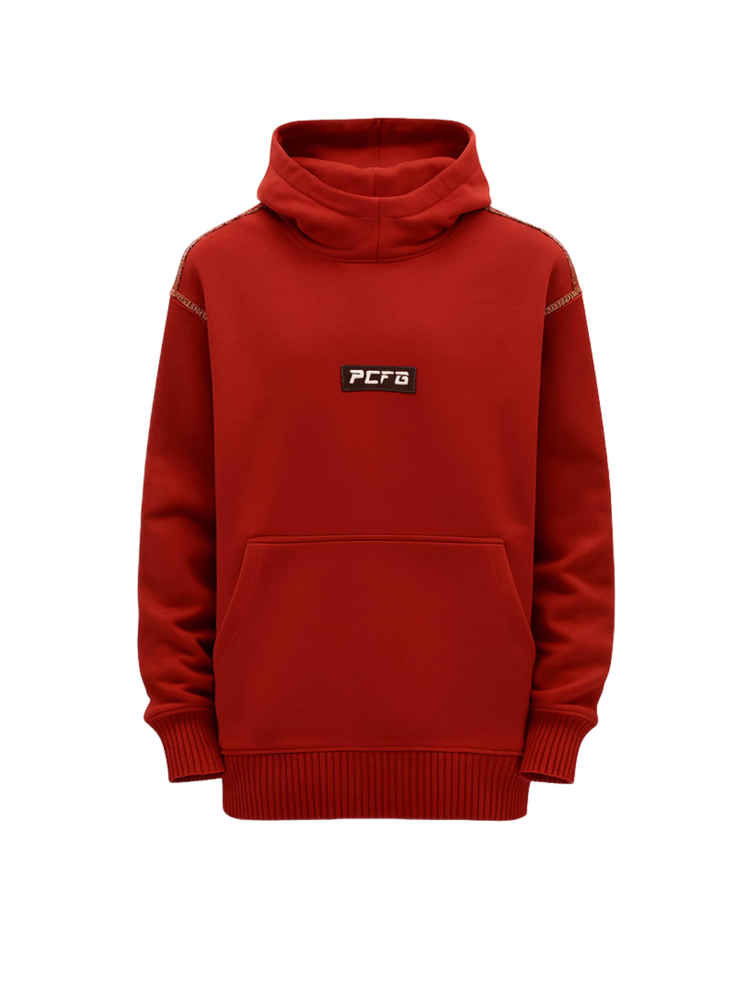 PCFG Sweatshirt in Rot: Vorderseite