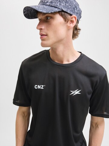 JACK & JONES Μπλουζάκι 'JCOCNZ PARIS' σε μαύρο