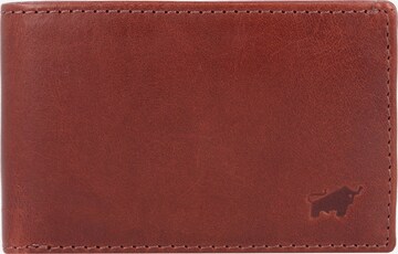 Braun Büffel Wallet in Brown: front