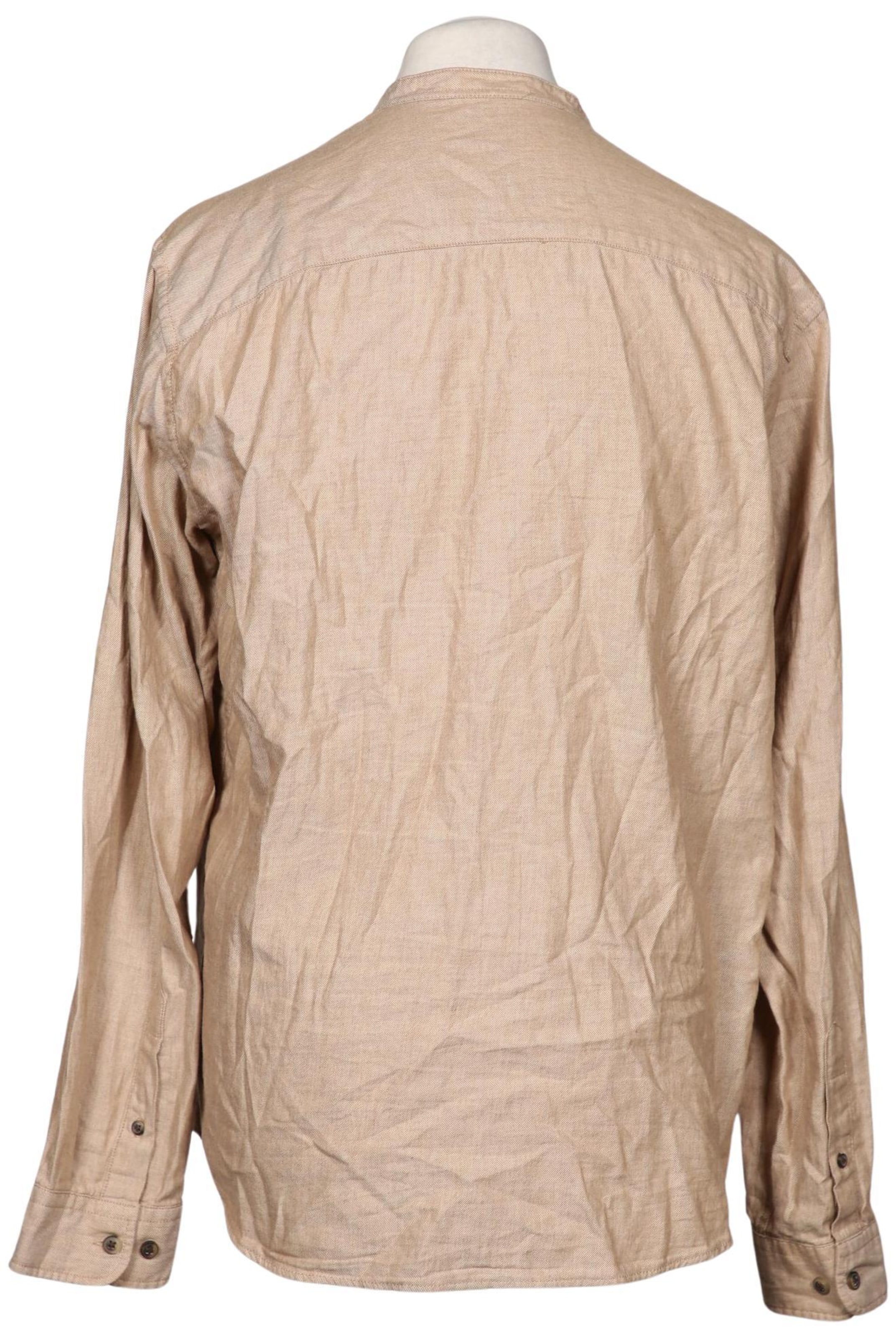 JACK & JONES Button Up Shirt in L in Beige