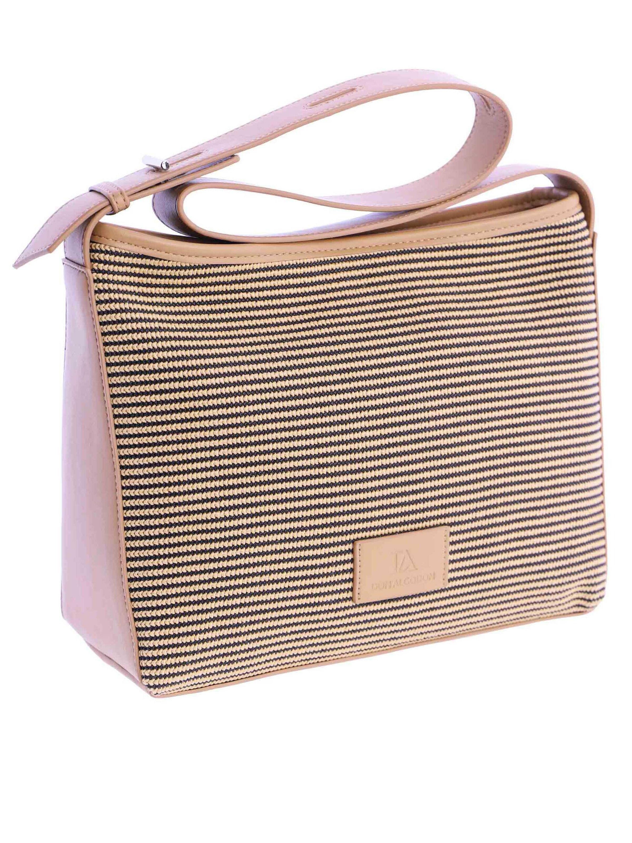 Don Algodon - Bolso de hombro 'Dorada' en beige