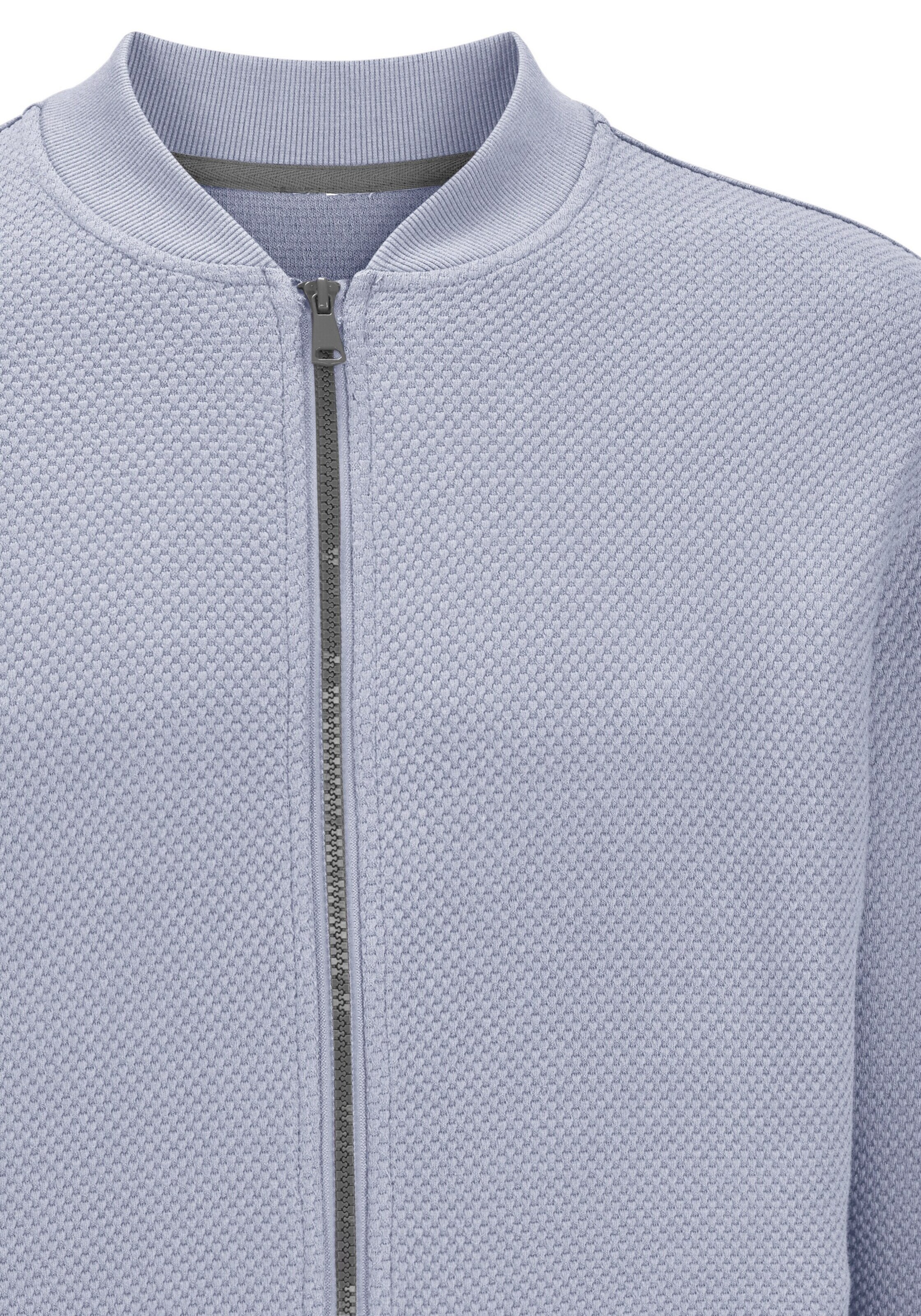 JOHN DEVIN Sweatjacke in Grau