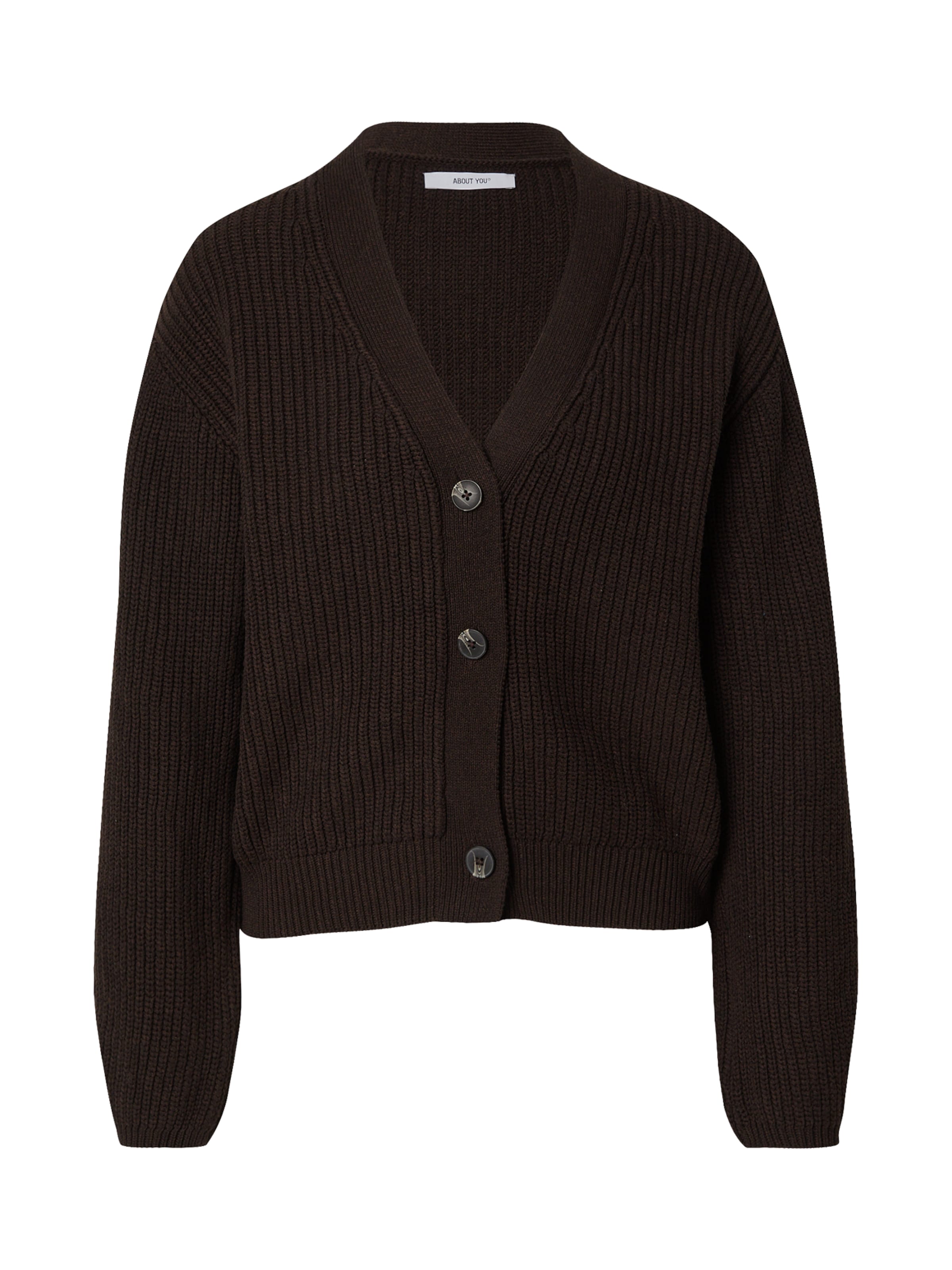 Kardiganas 'Sana' iš ABOUT YOU, spalva – tamsiai ruda, Prekių apžvalga