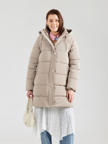 ONLY Vinterkappa 'ONLDIXIE' i beige: framsida
