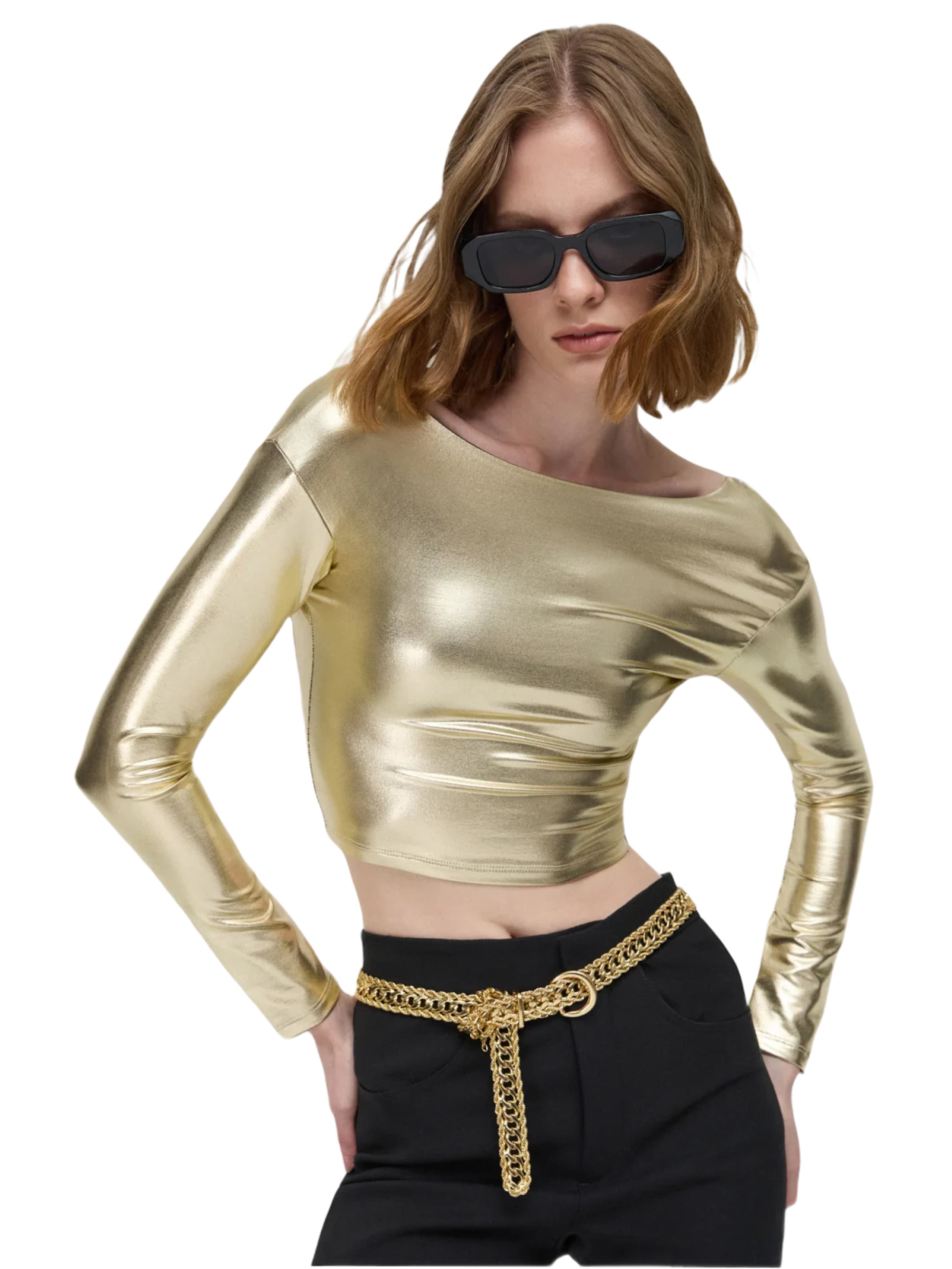 No Matter What Shirt in Goud