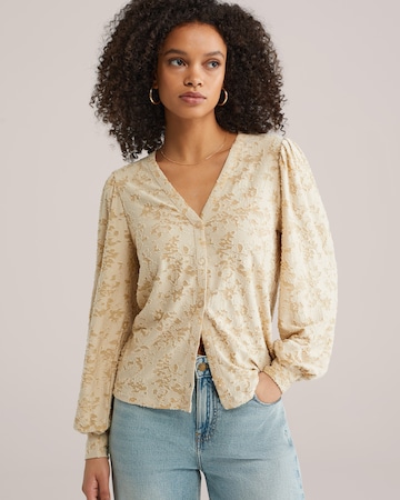 Camicia da donna di WE Fashion in beige: frontale