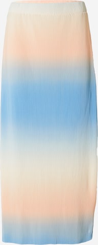 PIECES - Falda 'PCARTIMIS' en azul: frente