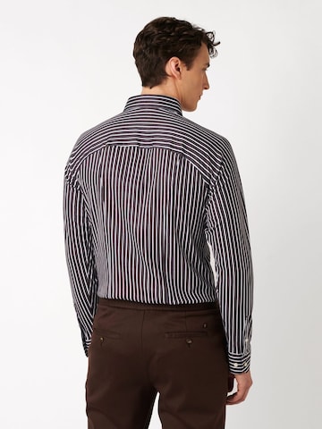 DESOTO Slim fit Button Up Shirt in Brown