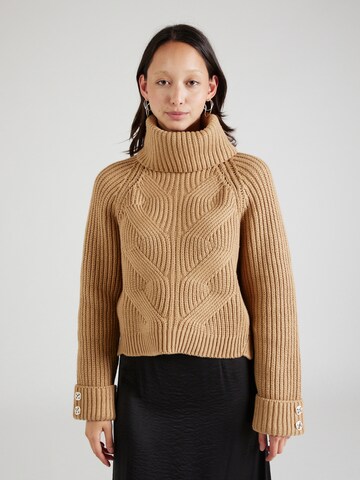 Pull-over 'LOIS' GUESS en beige : devant