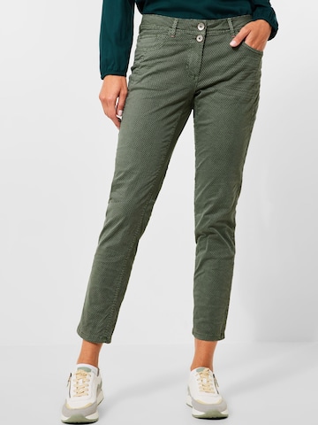 CECIL Pants 'Scarlett' in Green: front