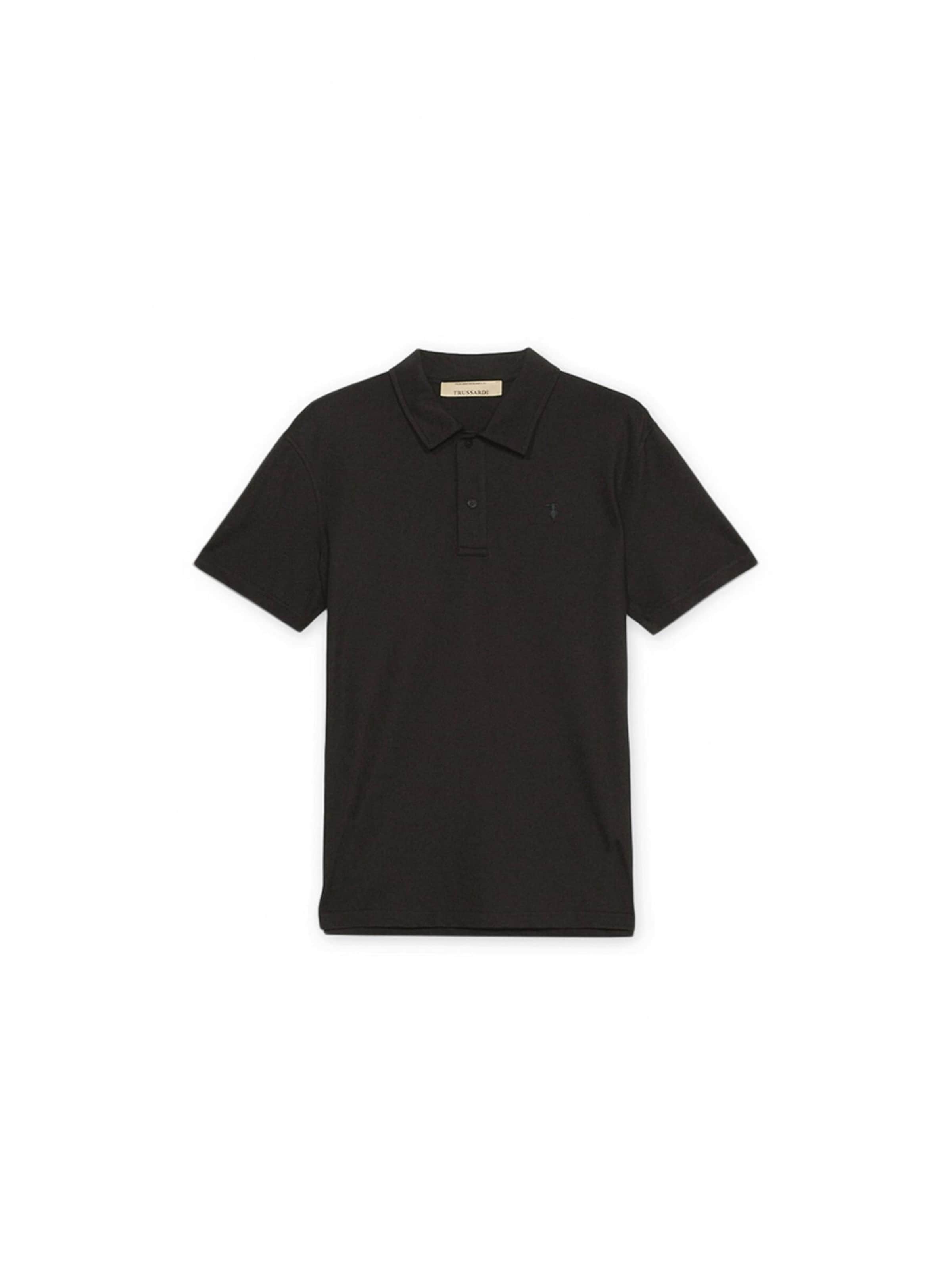 Trussardi Shirt in Zwart: voorkant