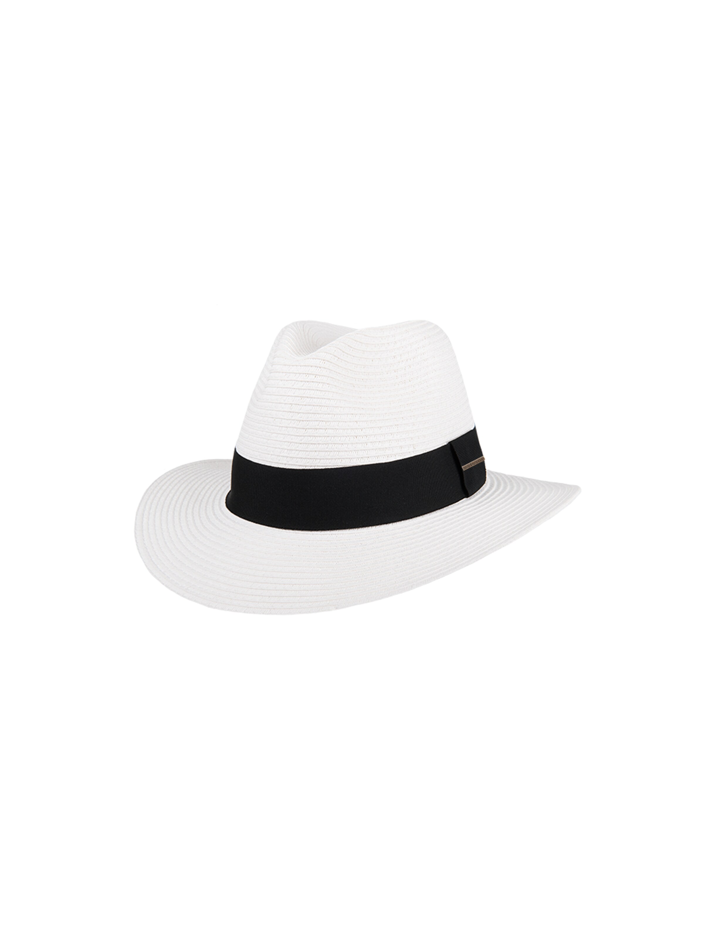 Hatland Hoed 'Sim Toyo' in Wit: voorkant