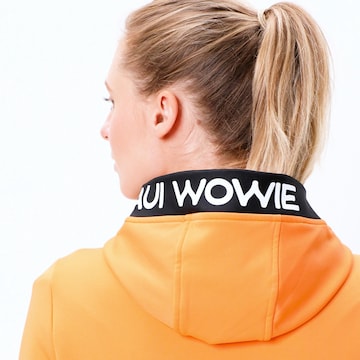 MAUI WOWIE Athletic Fleece Jacket in Orange