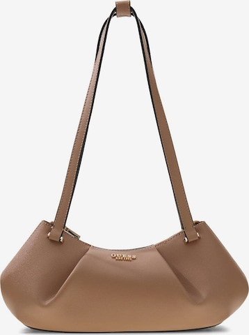 GUESS Schultertasche 'Amorette' in Beige: Vorderseite