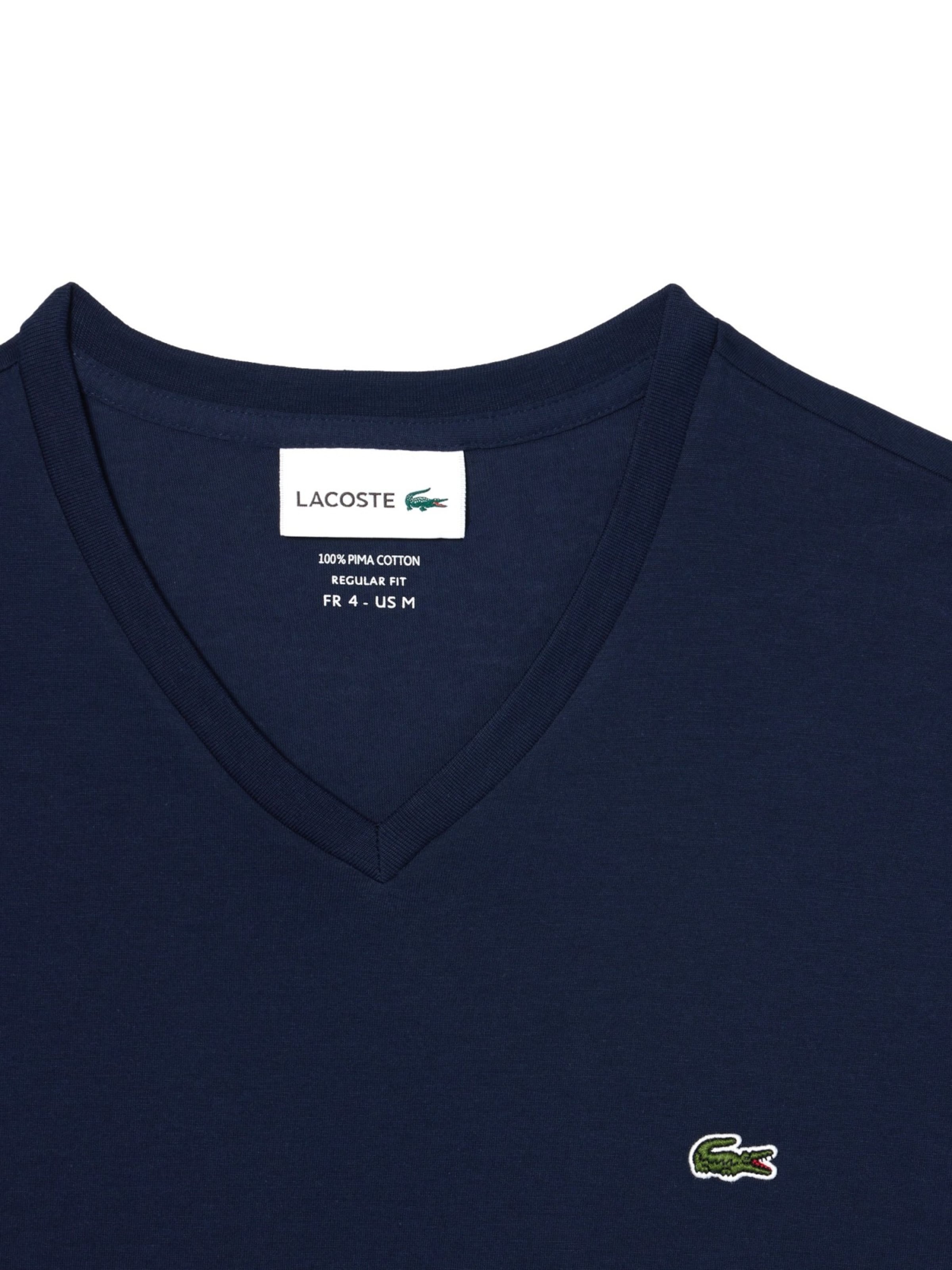 zils LACOSTE T-Krekls