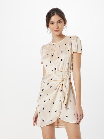 sessun Dress in Beige: front