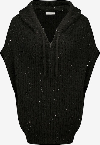 Veste mi-saison Deeluxe en noir : devant