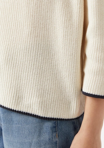 COMMA Sweter w kolorze beżowy