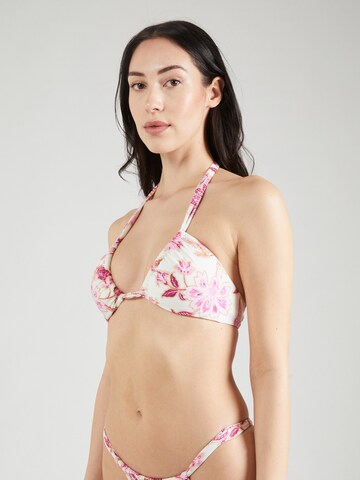 Seafolly Triangle Bikini Top in Pink: front