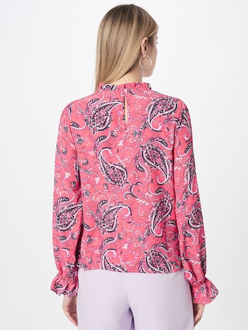 Wallis Curve Blouse in Roze