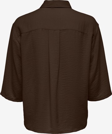 JDY Blouse 'Divya' in Brown