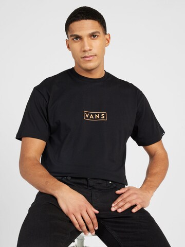 T-Shirt VANS en noir : devant