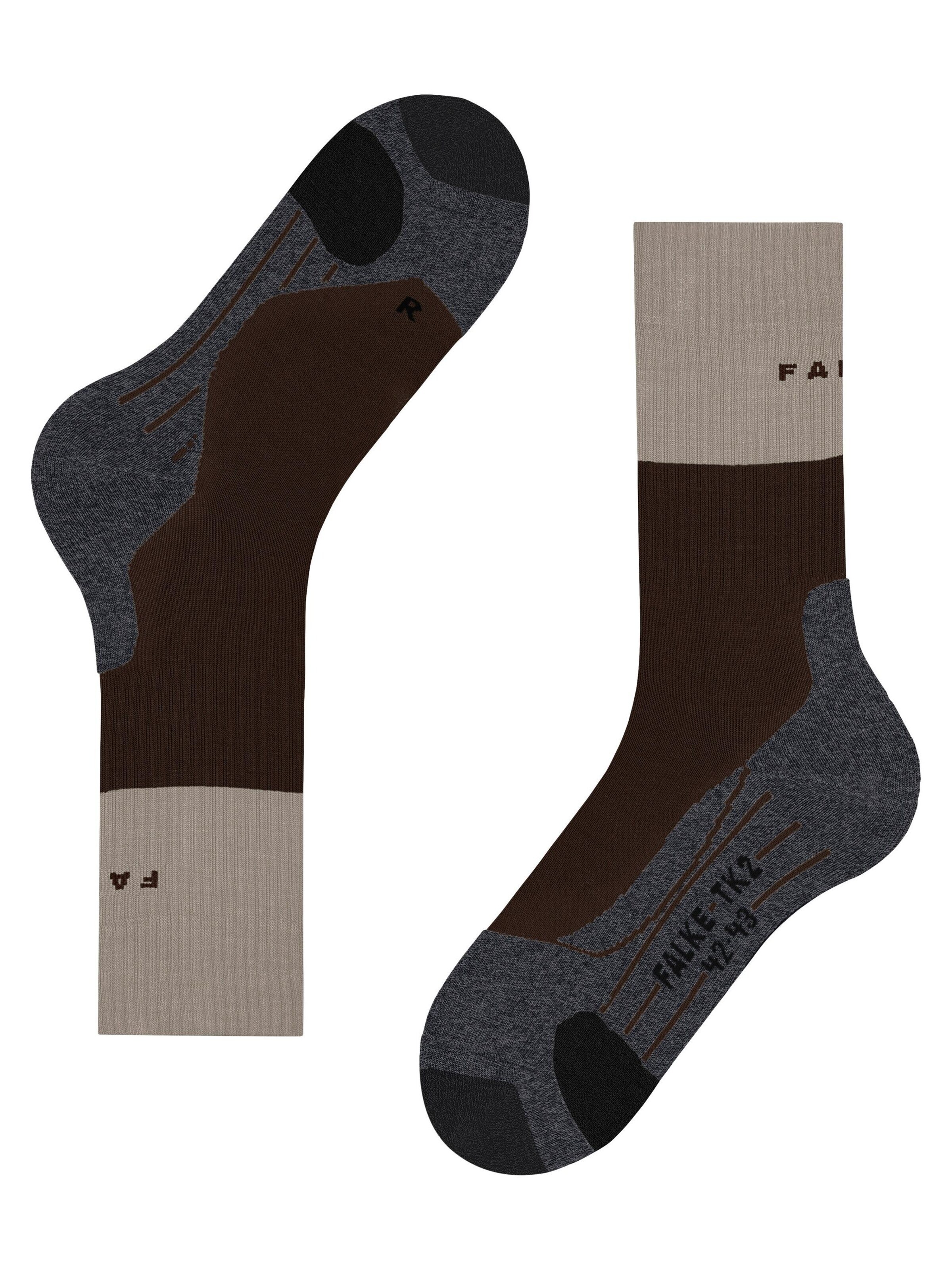 FALKE Sportsocken 'TK2 Explore'‌‌‌‌‌ in Braun