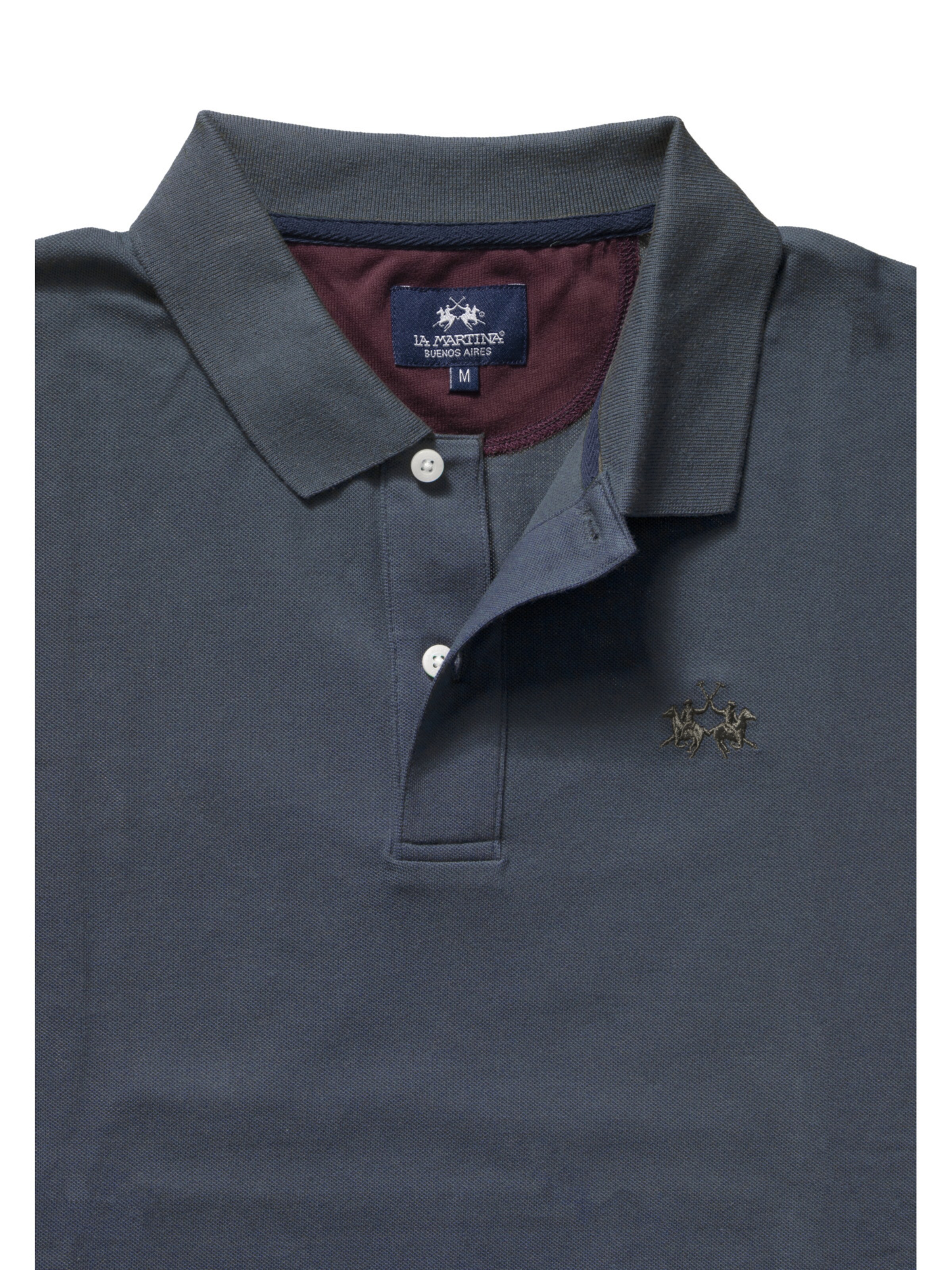La Martina - Camisa 'MBP011' em azul