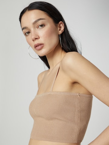 ABOUT YOU x Chiara Biasi Top 'Nala' in Beige