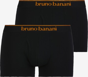 BRUNO BANANI Boxer shorts in Black: front