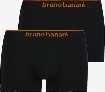 BRUNO BANANI Boxer shorts in Black: front