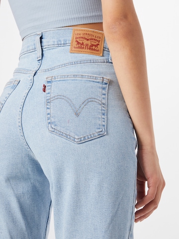 LEVI'S ® Tapered Jeans 'High Waisted Mom Jean' in Blauw