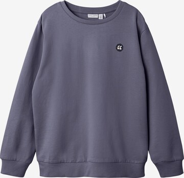 NAME IT Sweatshirt 'VIFELIX' in Grey: front