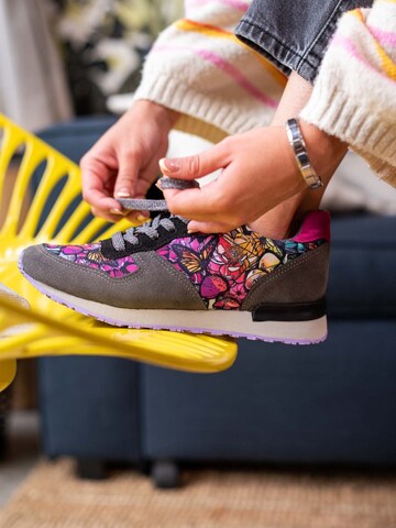 inkkas Sneaker low 'Chanterelle - Vegan Premium Sneaker | Nachhaltig & Handgefertigt.' in Mischfarben