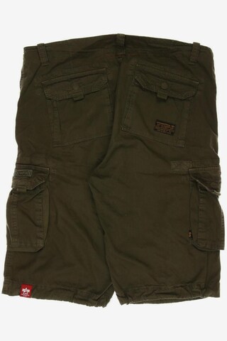 ALPHA INDUSTRIES Shorts in 34 in Brown