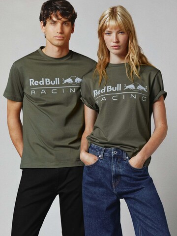 T-Shirt Red Bull Racing x Pepe Jeans en vert : devant