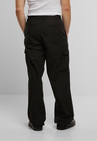 Wide leg Pantaloni cu buzunare de la Urban Classics pe negru