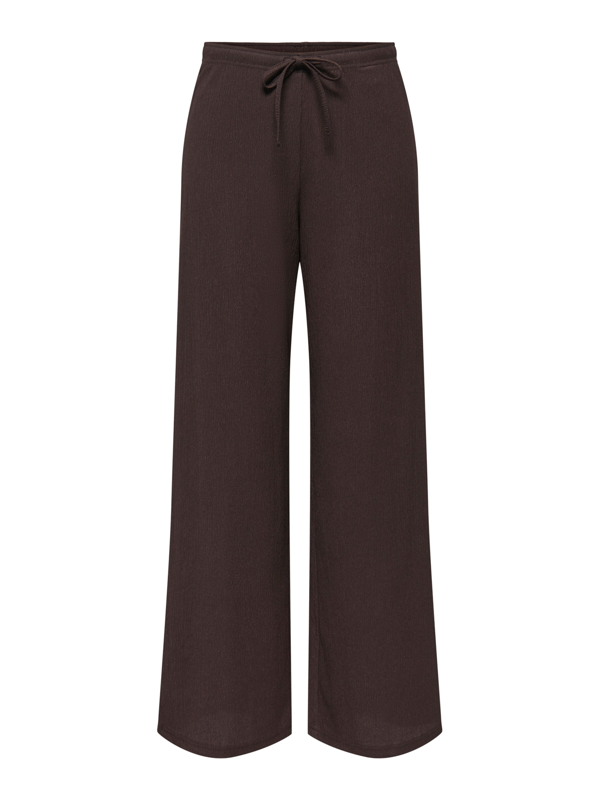 JDY Pants 'JDYDEBBIE' in Brown: front