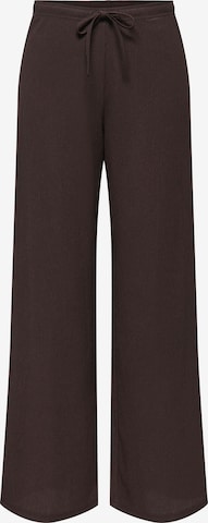 JDY Pants 'JDYDEBBIE' in Brown: front