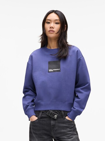 KARL LAGERFELD JEANS Collegepaita värissä sininen: etupuoli