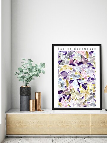 Liv Corday Bilder 'Papier' in Weiß