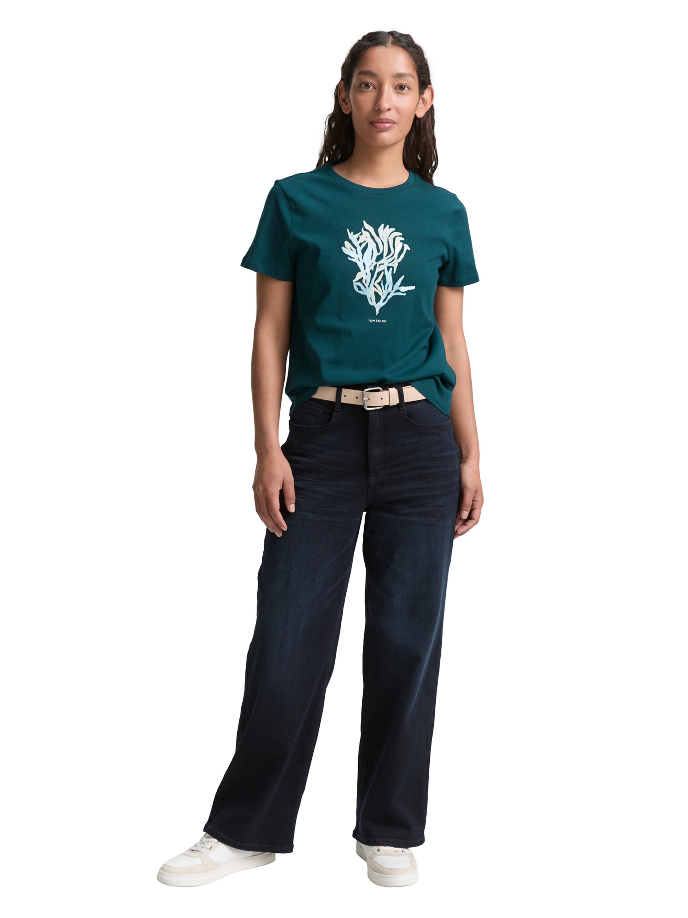 TOM TAILOR Póló - zöld