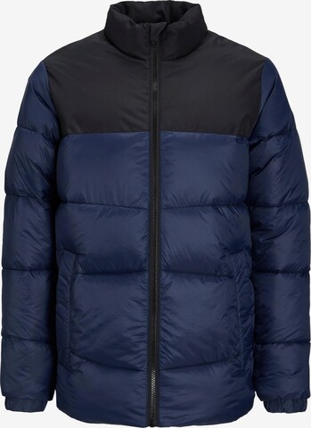 Jack & Jones Junior Winter Jacket in Blue: front